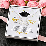 7UT. Graduation Gift Necklace (2) Infinity Heart Necklace (Silver) 4