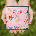 Mama to Be Gift Congratulations for Your New Baby Forever Love Pendant Necklace