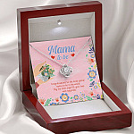 Mama to Be Gift Congratulations for Your New Baby Love Knot Pendant Necklace