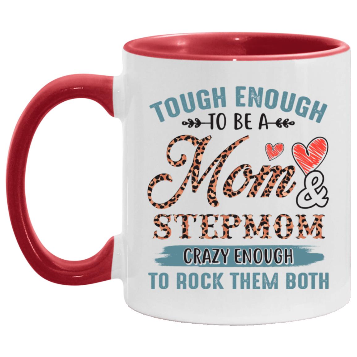 Mom Accent Mug, White/Red, 11 oz. Accent Mug Mom Accent Mug, White/Red, 11 oz. Accent Mug