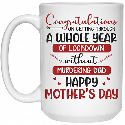 15 oz. White Mug