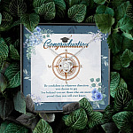 Graduation Compass Class Of 2021 Gift - Be Confident In Whatever Direction You Choose Love Knot Necklaces