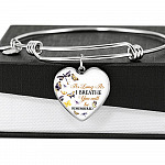 Personalized As Long As I Breathe You Will Be Remembered Heart Pendant Necklace - Memorial Customized Necklace