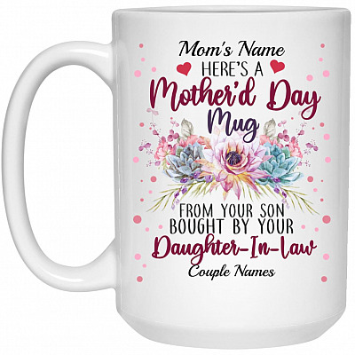15 oz. White Mug