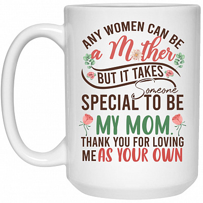 15 oz. White Mug