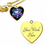 God Is Good All The Time Heart Pendant Necklace - Christian Jewelry Gift For Women