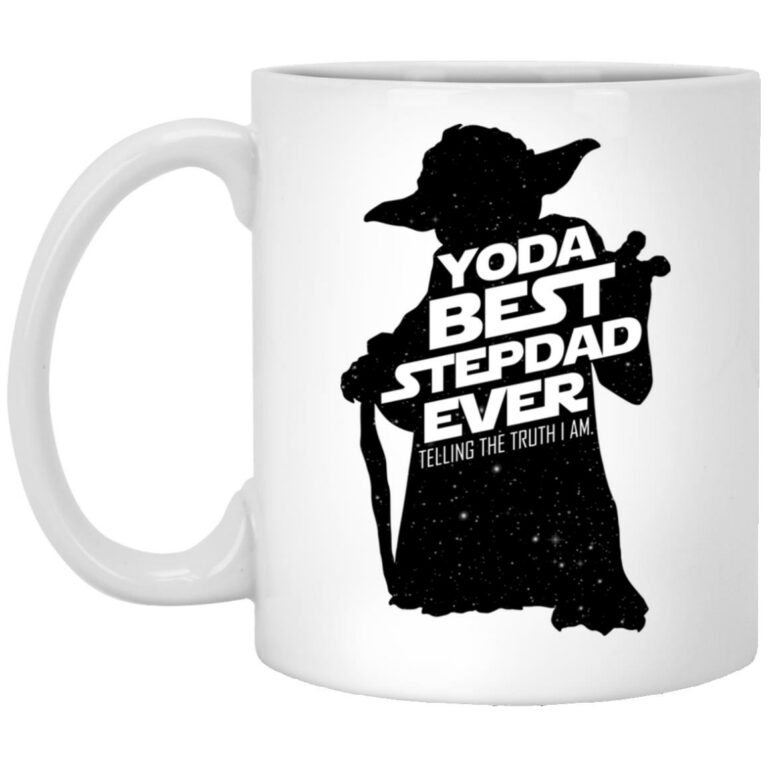 step dad, White, 11 oz. White Mug