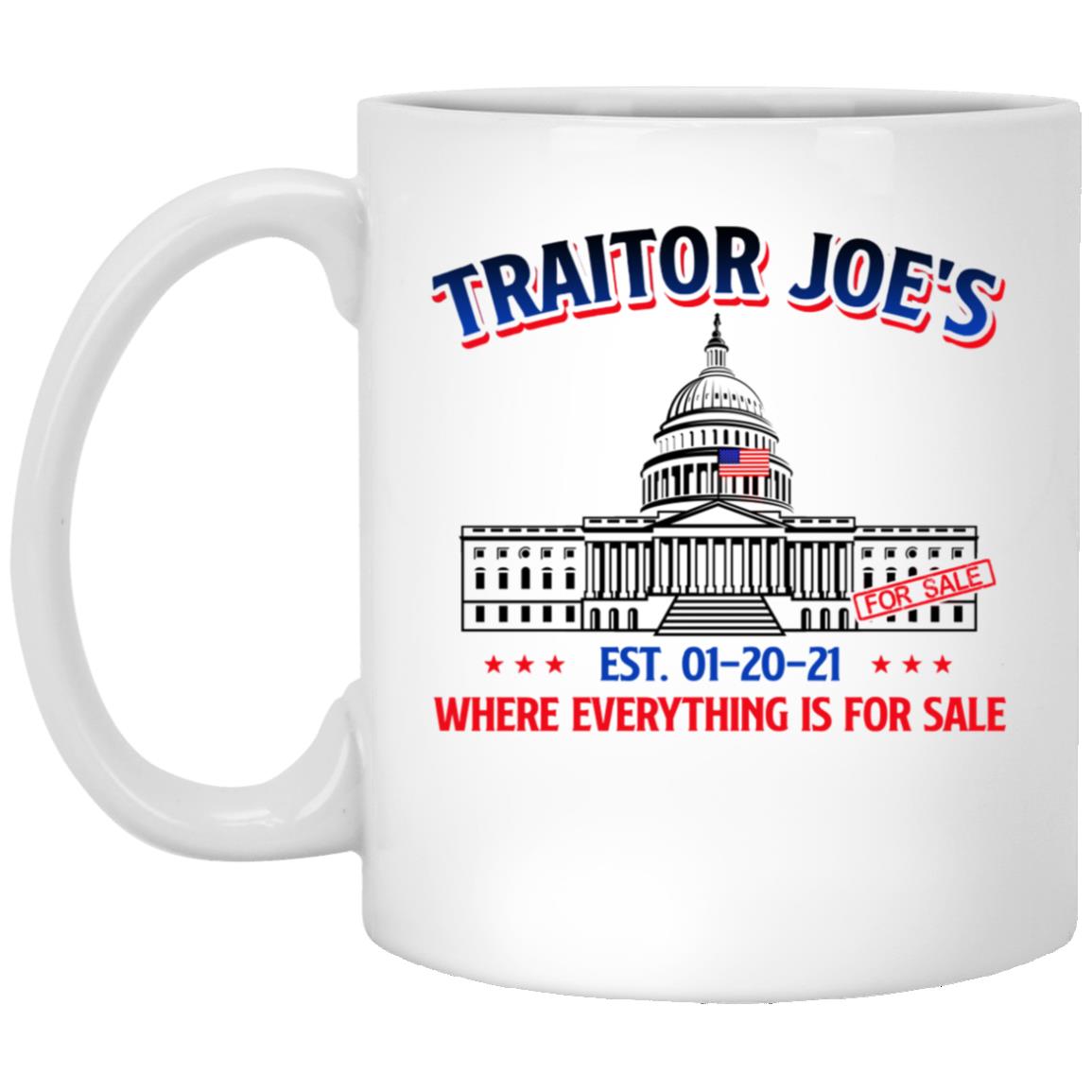 JOE MUG, White, 11 oz. White Mug JOE MUG, White, 11 oz. White Mug