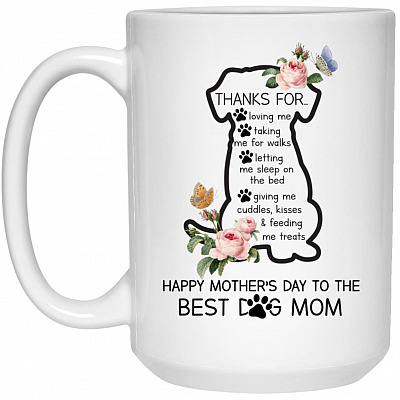 15 oz. White Mug