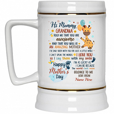 22 oz. Beer Stein