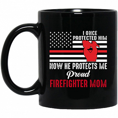 11 oz. Black Mug