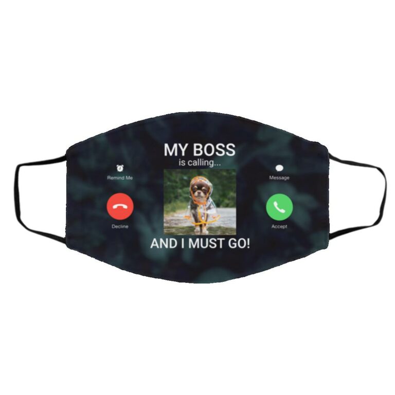 Custom Photo Mask, White, Cloth Face Cover – Medium/Large