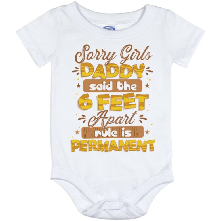 sorry girls, White, Baby Onesie - 12 Month