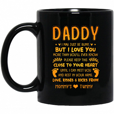 11 oz. Black Mug