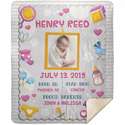 Premium Mink Sherpa Blanket - 50x60