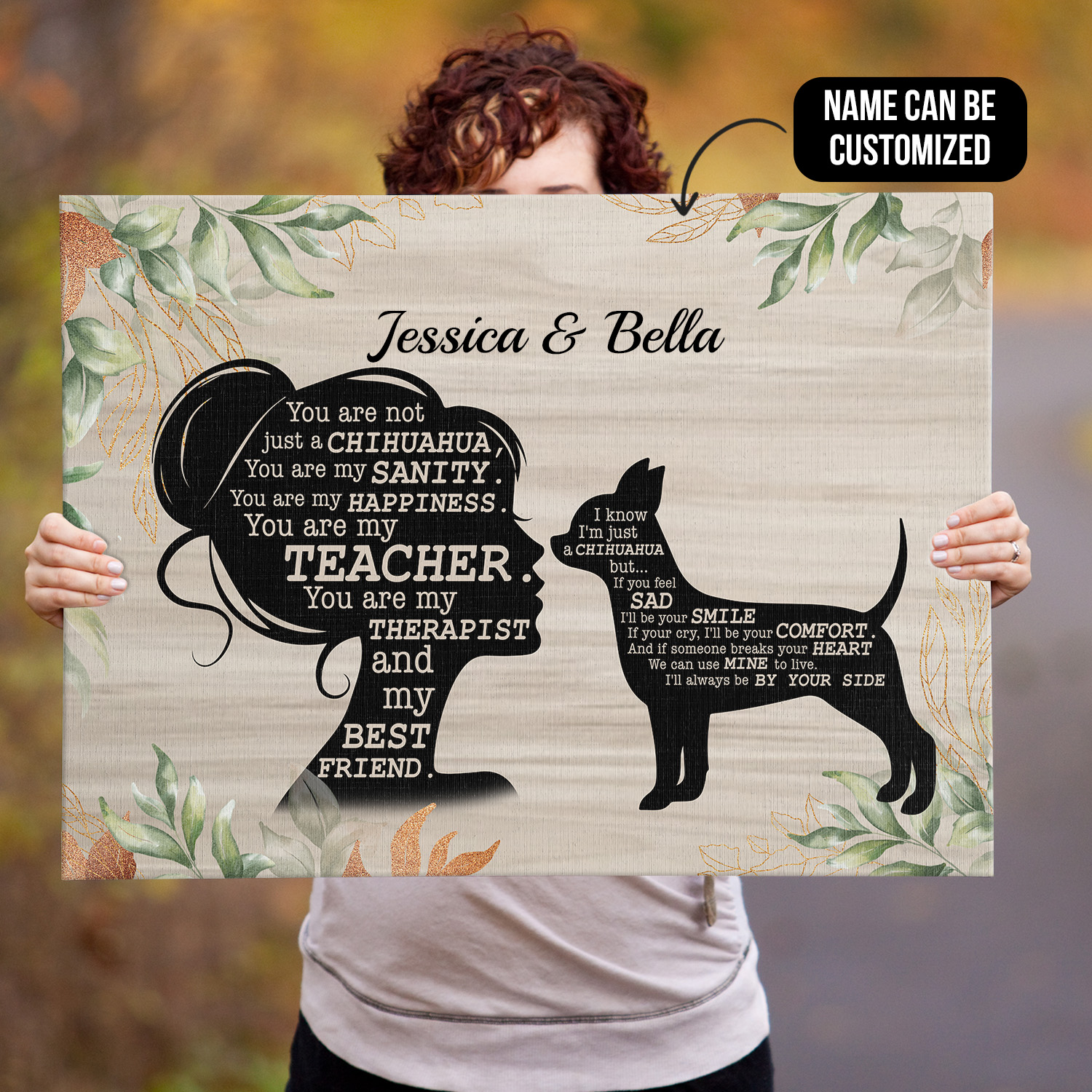 7VT. You Are Not Just A Chihuahua canvas mk1