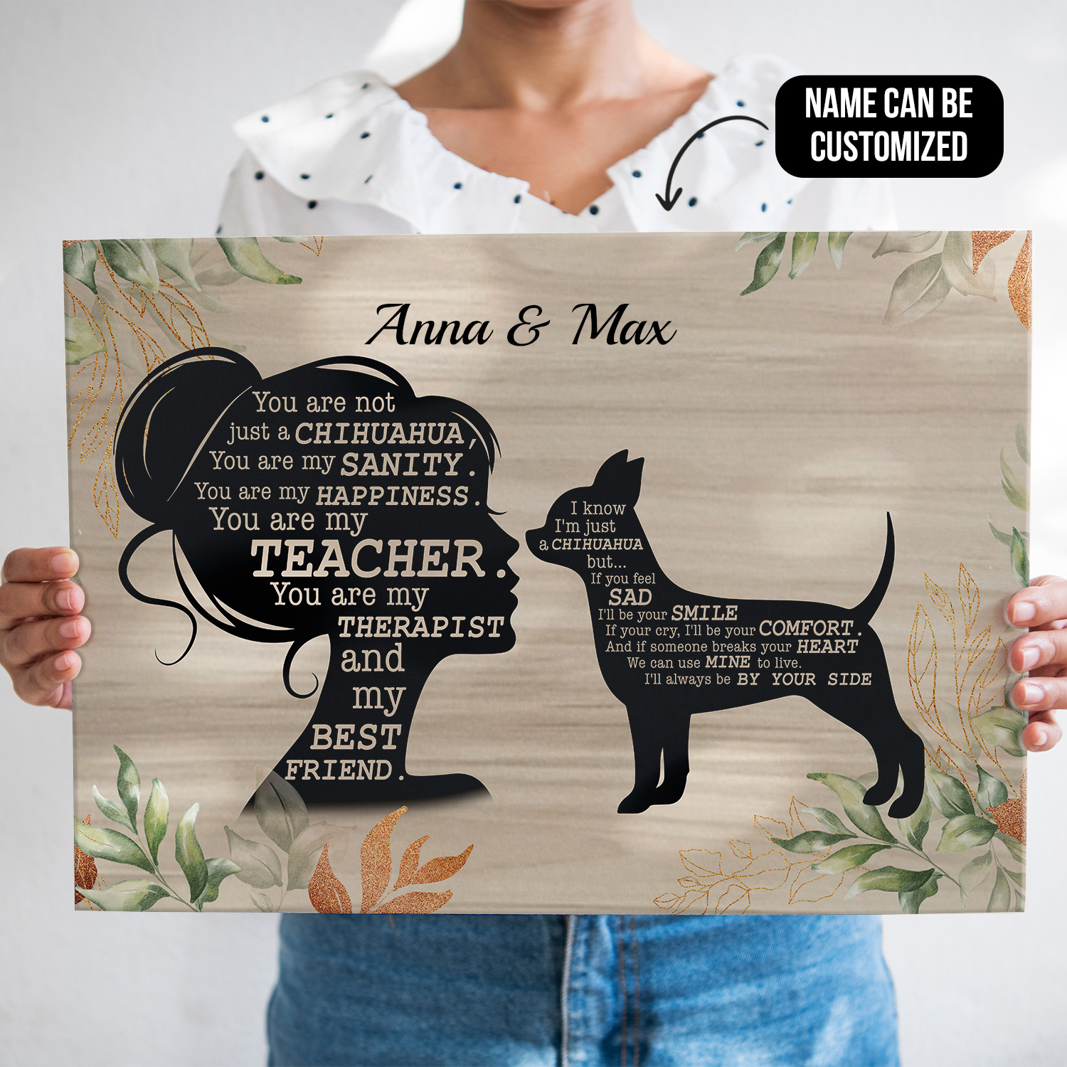 7VT. You Are Not Just A Chihuahua canvas mk2