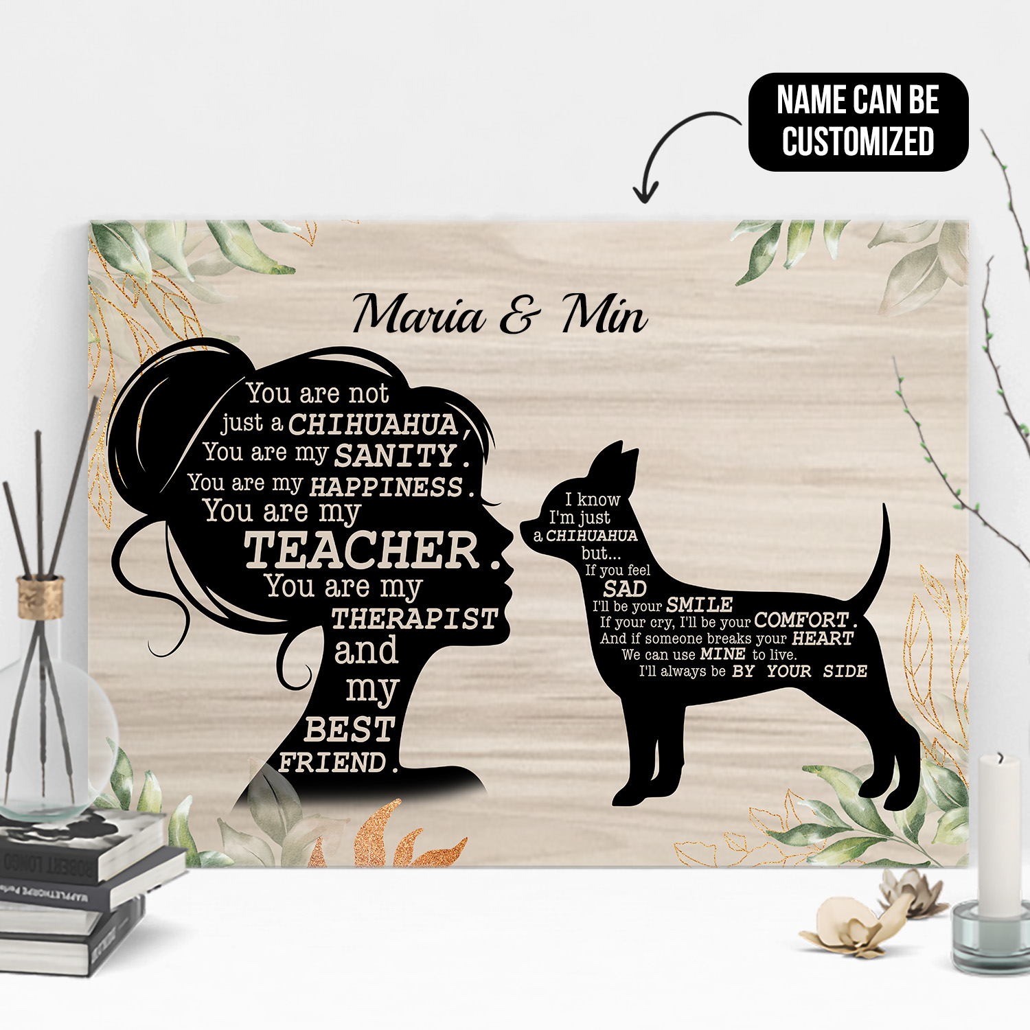 7VT. You Are Not Just A Chihuahua canvas mk3