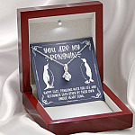 You Are My Penguin Alluring Beauty Pendant Necklace - Penguin Gift Necklace - Anniversary Gift Necklace