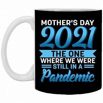 Pandemic Mug, Black, 11 oz. White Mug
