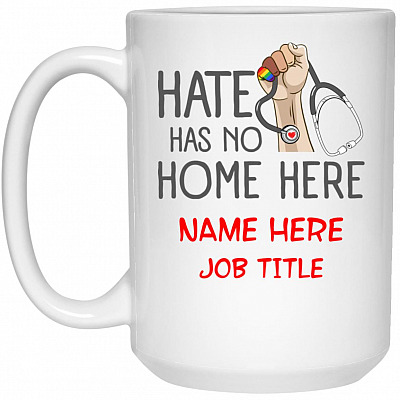 15 oz. White Mug