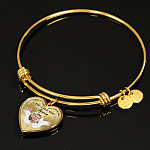 Personalized Custom Photo I Will Carry You With Me Till I See You Again Memorial Picture Heart Pendant Necklace