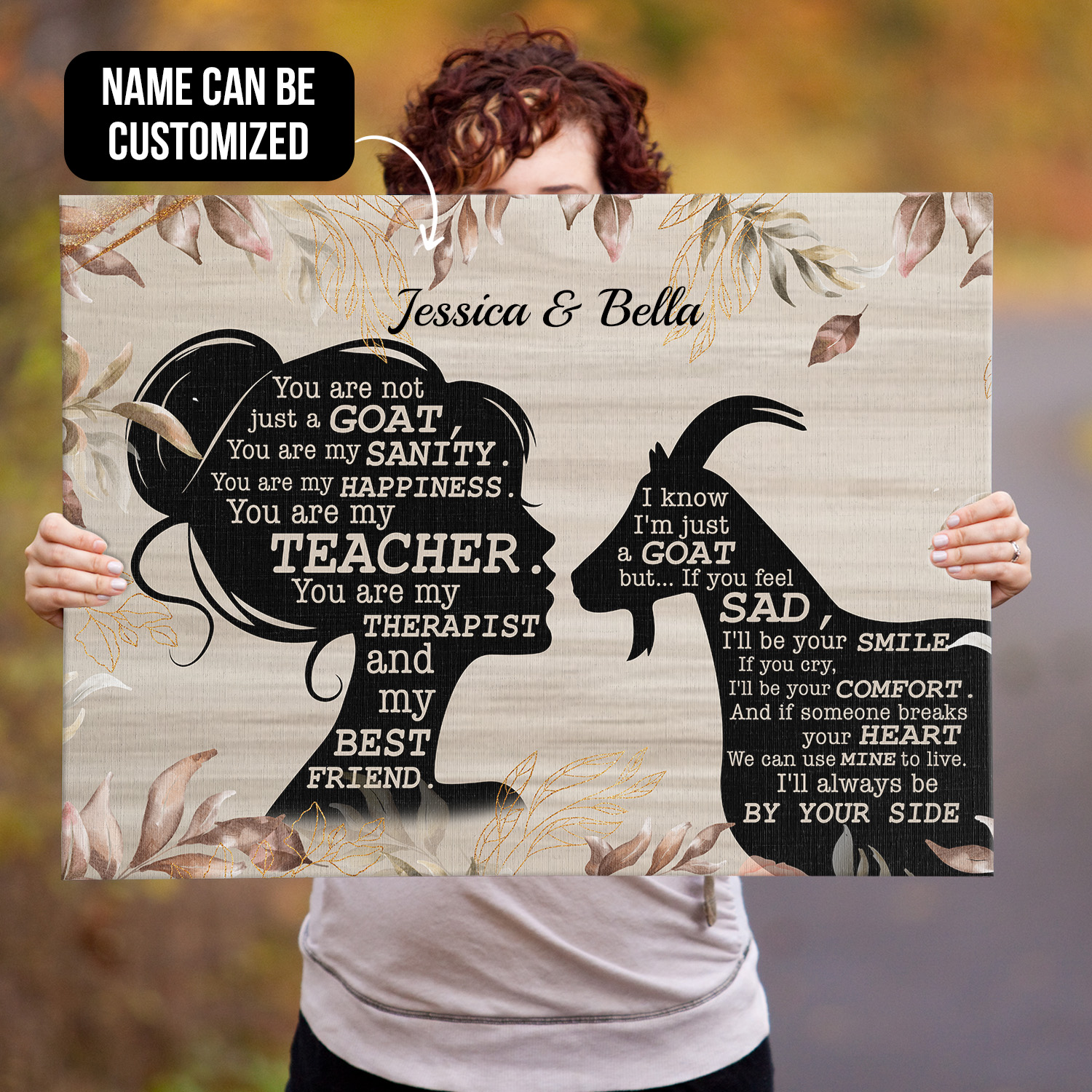 2VT. You Are Not Just A Goat canvas mk1