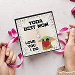 Baby Yoda Best Mom Love You I Do Alluring Beauty Pendant Necklace - Yoda Mother's Day Necklace