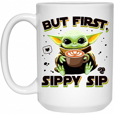 15 oz. White Mug