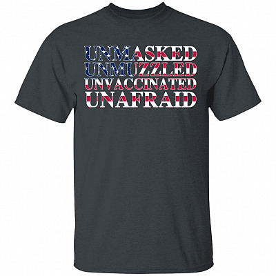 Unmask Tshirt, Dark Heather, Unisex T-Shirt