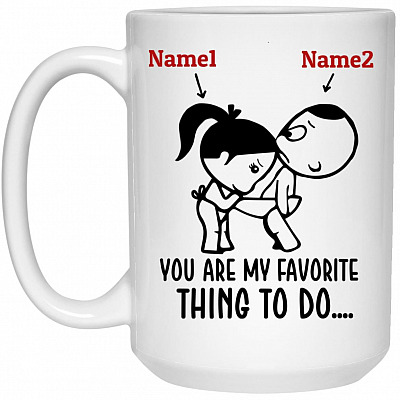 15 oz. White Mug