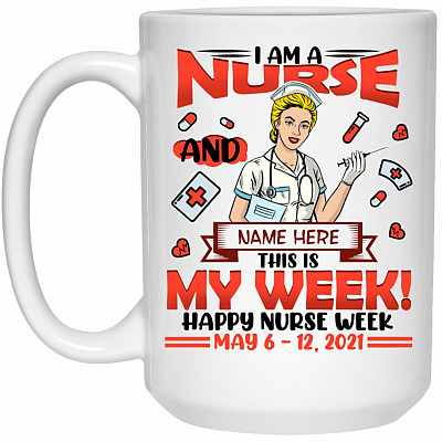15 oz. White Mug