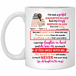 Personalized My Mother in Law mug, White, 11 oz. White Mug Personalized My Mother in Law mug, White, 11 oz. White Mug