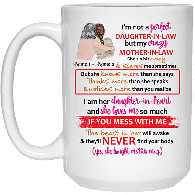 15 oz. White Mug