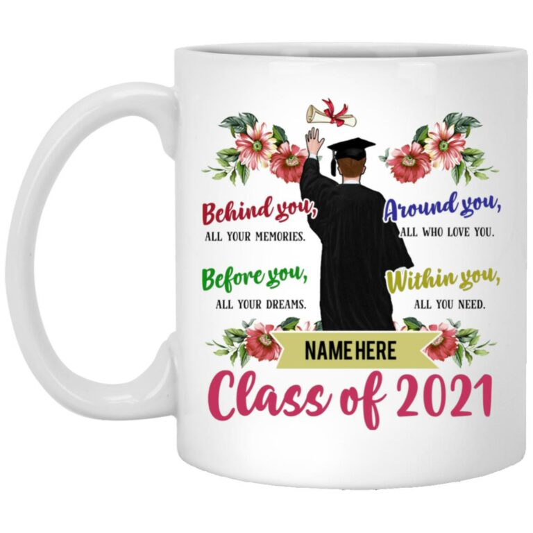 Personalized Class of Senior mug, White, 11 oz. White Mug