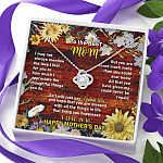 To the Best Mom I May Not Always Mention the Love I Feel for You Love Knot Pendant Necklace To the Best Mom I May Not Always Mention the Love I Feel for You Love Knot Pendant Necklace
