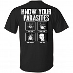 Parasites Shirt, Black, Unisex T-Shirt