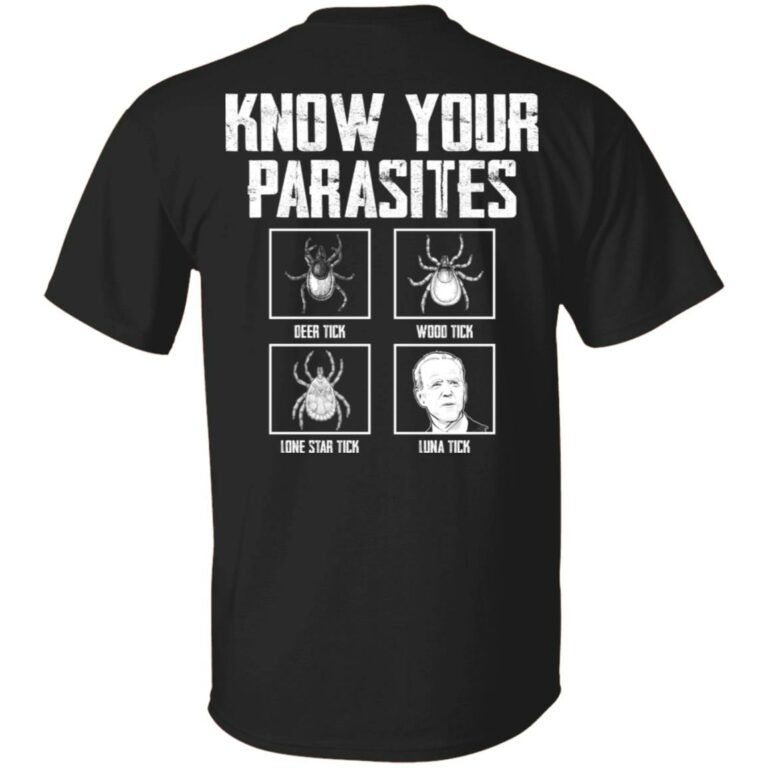 Parasites Shirt, Black, Unisex T-Shirt