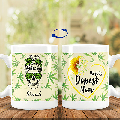 15 oz. White Mug