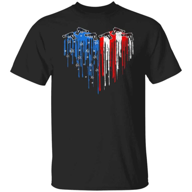 gun, Black, Unisex T-Shirt