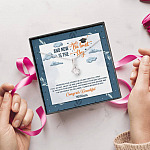 Personalized And Now The Limit Is The Sky Alluring Beauty Pendant Necklace - Custom Graduation Necklace