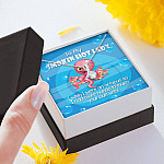 To My Smoking Hot Lady I Wish I Were An Octopus Alluring Beauty Pendant Necklace - Funny Gift For Wife or Girlfriend