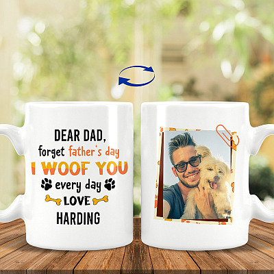 15 oz. White Mug