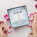 To My Smokin' Hot Soulmate Never Forget That I Love You Give Ability To See Yourself Through My Eyes Alluring Beauty Necklace