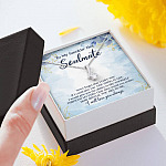 To My Smokin' Hot Soulmate Never Forget That I Love You Give Ability To See Yourself Through My Eyes Alluring Beauty Necklace