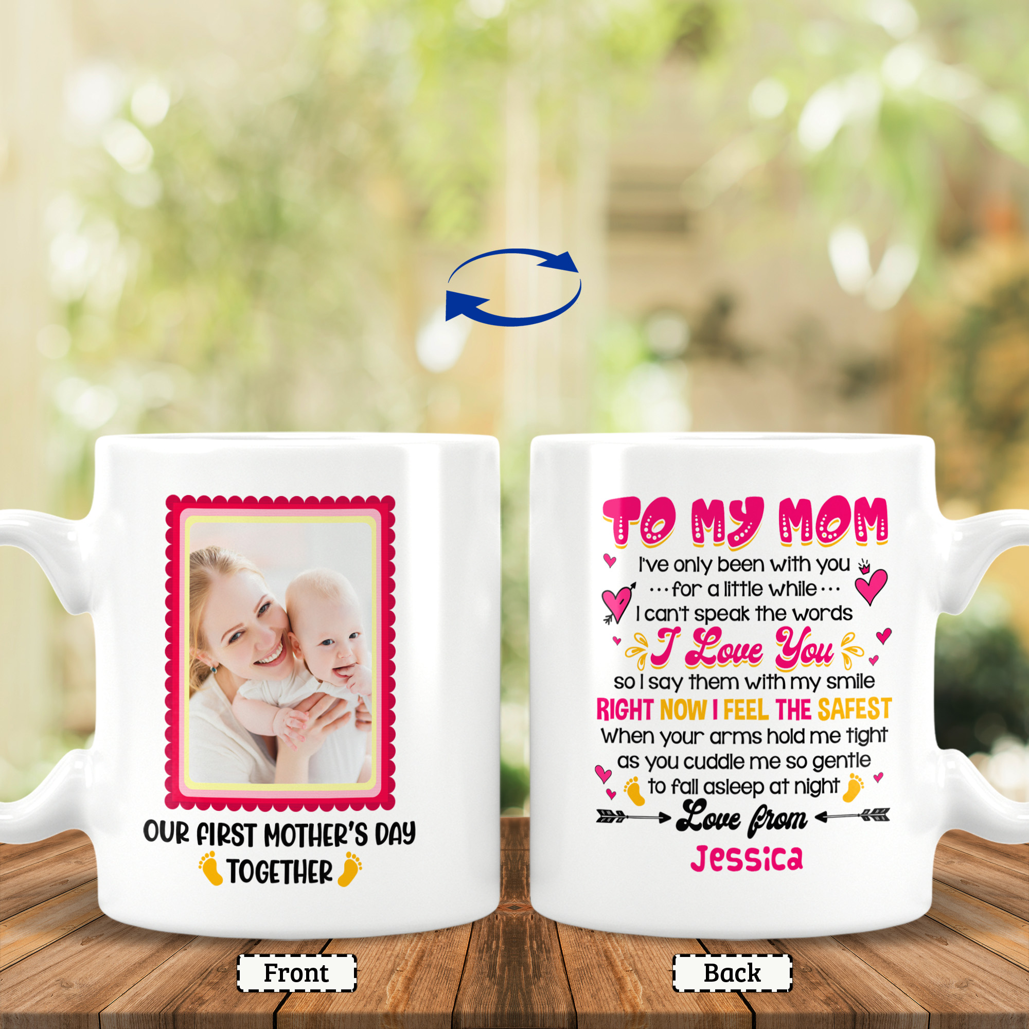 5NH. I've Been Only Sample Design 11 OZ White Mug