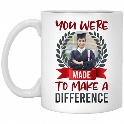 Personalized Photo, White, 11 oz. White Mug
