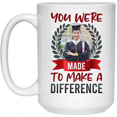15 oz. White Mug