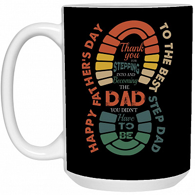 15 oz. White Mug