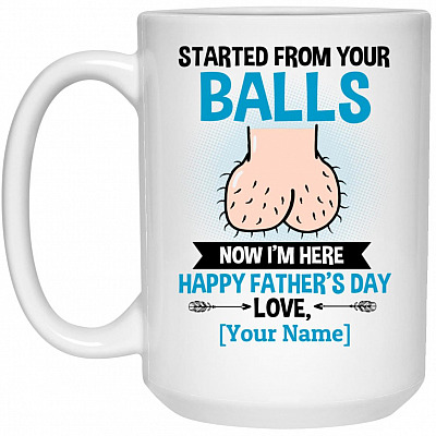 15 oz. White Mug